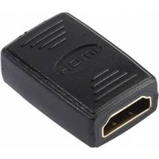Gold HDMI - HDMI F-F Adapter