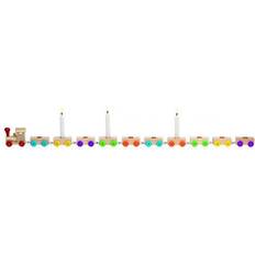 Goki Houten Verjaardagstrein, 75cm