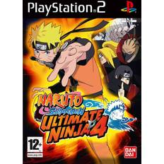 PlayStation 2-spellen Naruto Shippuden: Ultimate Ninja 4 (PS2)