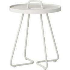 Gray Outdoor Side Tables Cane-Line On-the-move Ø37cm Outdoor Side Table