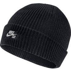 Nike Black Beanies Nike SB Fisherman Beanie - Black/White