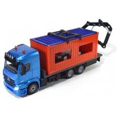 Plástico Camiones Siku Truck with Construction Container 3556