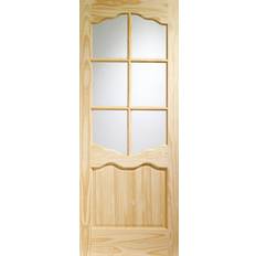 Doors XL Joinery Riviera Interior Door Clear Glass (81.3x203.2cm)