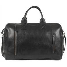 Black - Leather Weekend Bags Still Nordic Clean Weekend Bag - Black