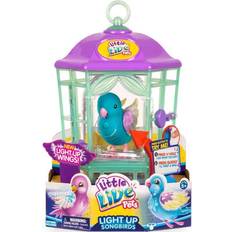 Little live pets fågel Moose Little Live Pets Light up Songbirds Cage Rainbow Glow