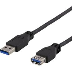 Deltaco USB A-USB A 3.1 (Gen.1) M-F