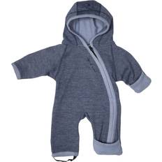 Haalarit Isbjörn of Sweden Woolly Onesie Denim - Blue