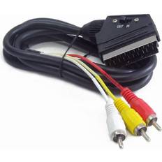 Gembird Bidirectional SCART-3RCA 1.8m