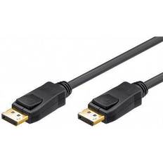 Goobay DisplayPort-DisplayPort - DisplayPort-kablar Goobay Gold DisplayPort - DisplayPort 1.2 2m