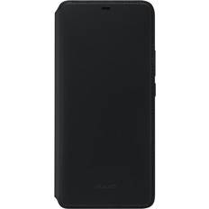 Huawei Funda Tapa Mate 20 Pro Wallet negro