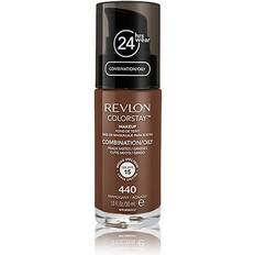 Revlon Colorstay Makeup Foundation Oily/Combination Skin SPF15 #440 Mahogany