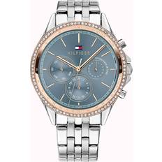 Argent Montres-bracelets Tommy Hilfiger 1781976, Quartz, 38mm, 3ATM Gris