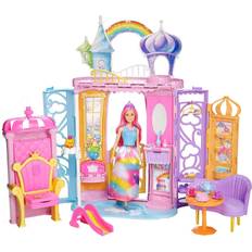 Barbie Leikkipakkaukset Barbie Dreamtopia Portable Castle Dollhouse