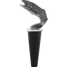 English Pewter Fish Bottle Stopper