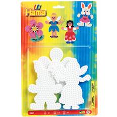 Bunnys Crafts Hama Beads Rabbit Flower & Fairy Pegboard Set