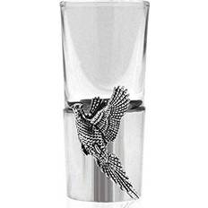 English Pewter Pheasant Shot Glass