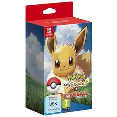 Pokemon lets go Pokémon: Let's Go, Eevee! + Poké Ball Plus Pack (Switch)