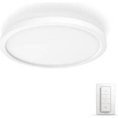 Philips Hue Aurelle Panel Ceiling Flush Light 39.5cm