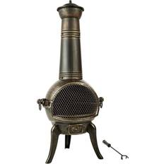 Fire Pit with Chimney