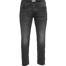 Only & Sons Loom Slim Wash Pantalón Hombre Black