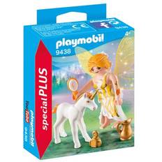 Einhörner Actionfiguren Playmobil Sun Fairy with Unicorn Foal 9438