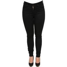 Levi's Mile High Super Skinny Jeans - Black Galaxy