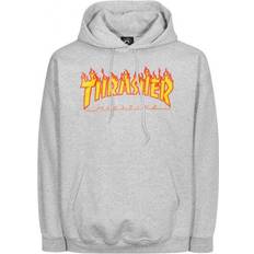 Flame Logo Hoodie - Grey