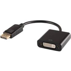 Savio DisplayPort - DVI M-F 0.2m