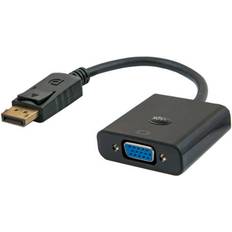 Savio DisplayPort - VGA M-F 0.2m