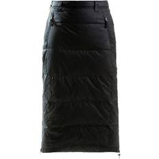 Alaska Long Down Skirt - Black