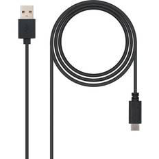 Cables Nanocable USB A-USB C 2.0 1m