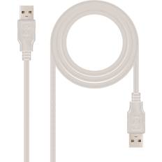 Cables Nanocable USB A-USB A 2.0 1m