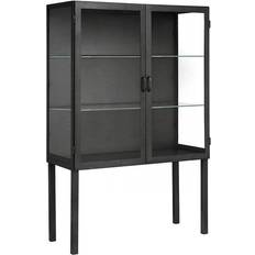 Iron Glass Cabinets Nordal Grade Glass Cabinet 110x167cm