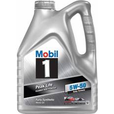 5w50 Motorolier Mobil Peak Life 5W-50 Motorolie 4L