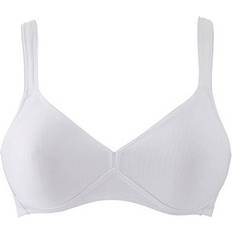 Triumph Modern Soft Cotton Non Wired Bra - White