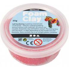 Foam Clay Metallic Clay Red 35g