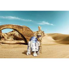 Komar Mönstrade Tapeter Komar Star Wars Lost Droids (8-484)