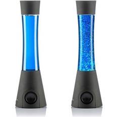 Plast Lavalamper InnovaGoods Flow Lamp Glitter Lamp with Speaker Lavalampe