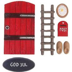 Det Gamle Apotek Nissedør 6 Parts Weihnachtsschmuck 21cm 6Stk.