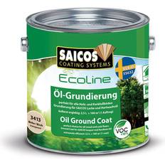 Saicos 3413 Ecoline Ground Coat Hårdvaxolja, Träolja Beige 0.125L