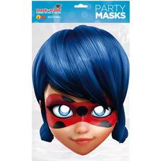 Rubies Maschera Cartone da Ladybug per bambina