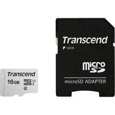 300S microSDHC Class 10 UHS-I U1 95/45MB/s 16GB +Adapter