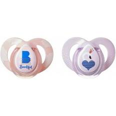 Tommee Tippee Pacifiers & Teething Toys Tommee Tippee Closer to Nature Moda Soothers 6-18m 2-pack