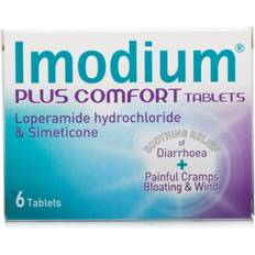 Imodium Plus Comfort 6pcs Comprimido
