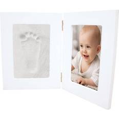 Xplorys Happy Hands Double Frame baby afdrukset White 36,7 cm x 23,7 cm