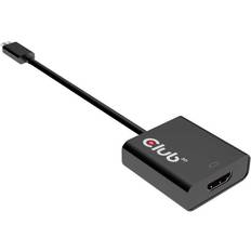 Club 3D USB C 3.1 - HDMI 2.0 M-F 0.2m