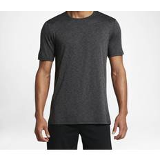 Nike Breathe Short-Sleeve Training Top - Anthracite/Anthracite/Metallic Hematite