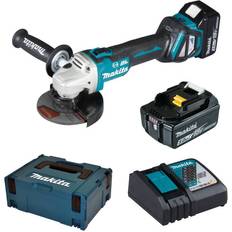 Makita Smerigliatrici angolari Makita DGA513RTJ 125 mm 2 Akkus + Ladeger