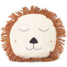 Beige Cuscini Ferm Living Safari Cushion Lion