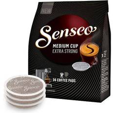 Kaffe puder Senseo Extra Strong Medium 250g 36stk